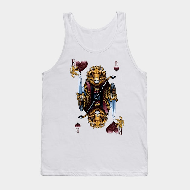 Richard the Lionheart Tank Top by georgeslemercenaire